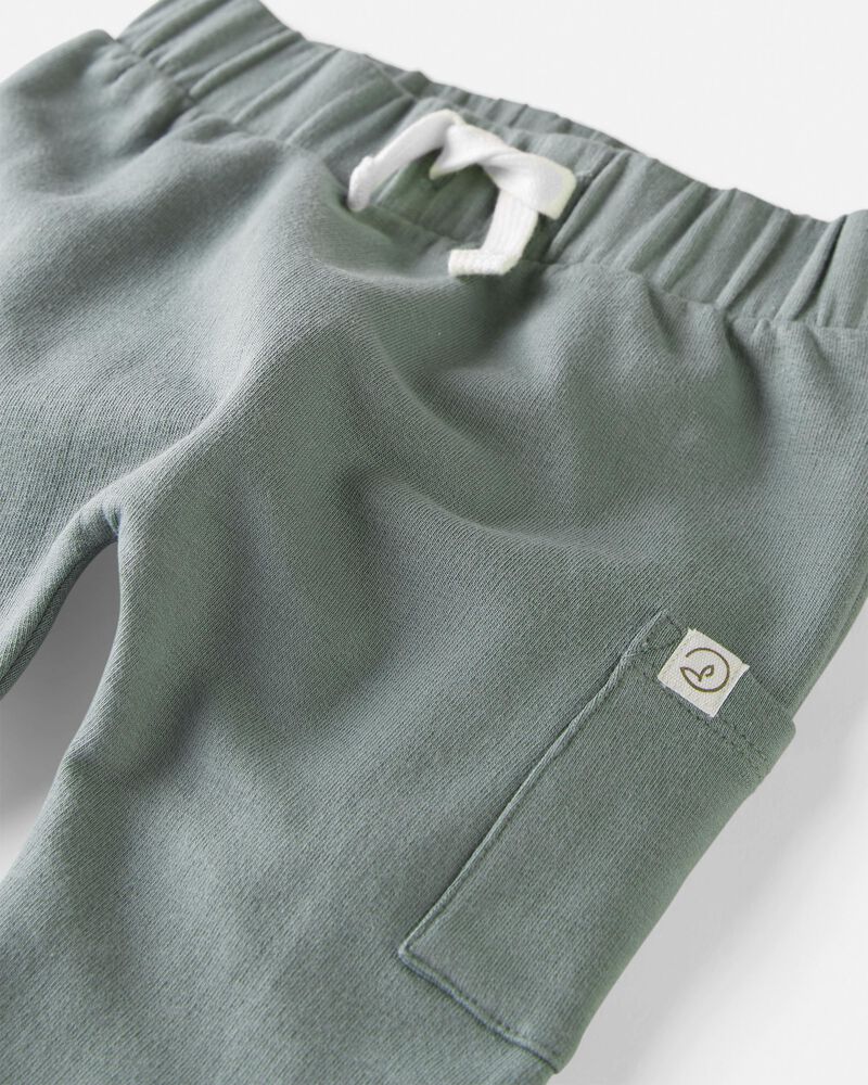 Baby 2-Pack Organic Cotton Pants, image 3 of 4 slides