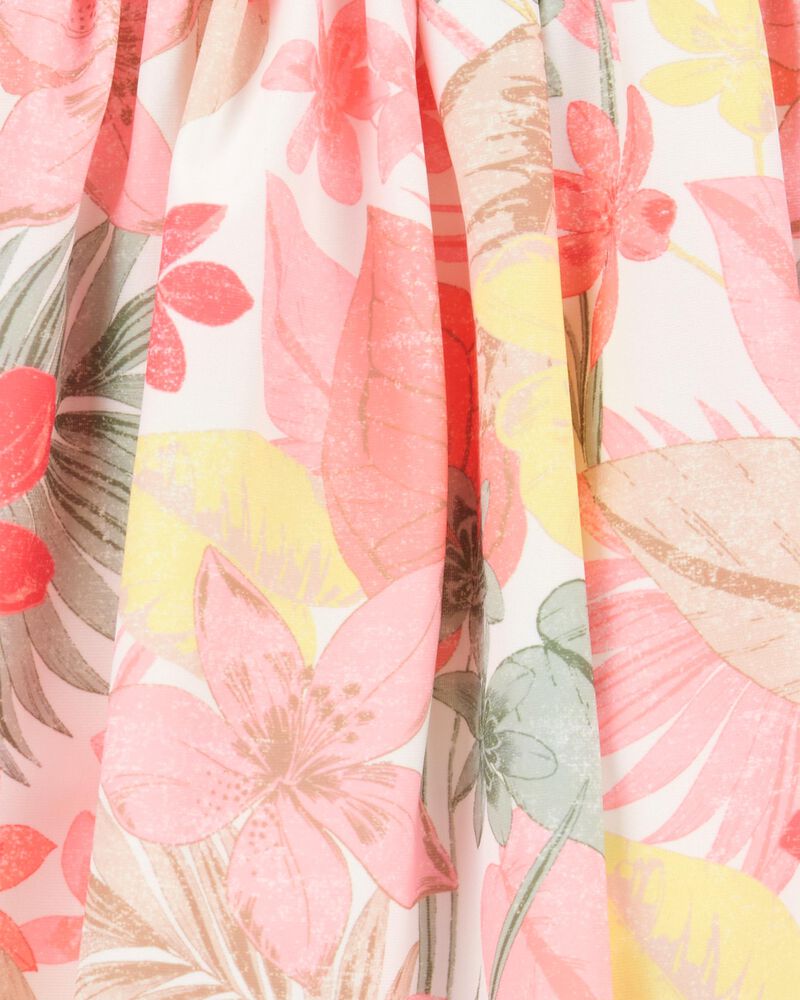 Kid Floral Stretch Skort, image 3 of 4 slides