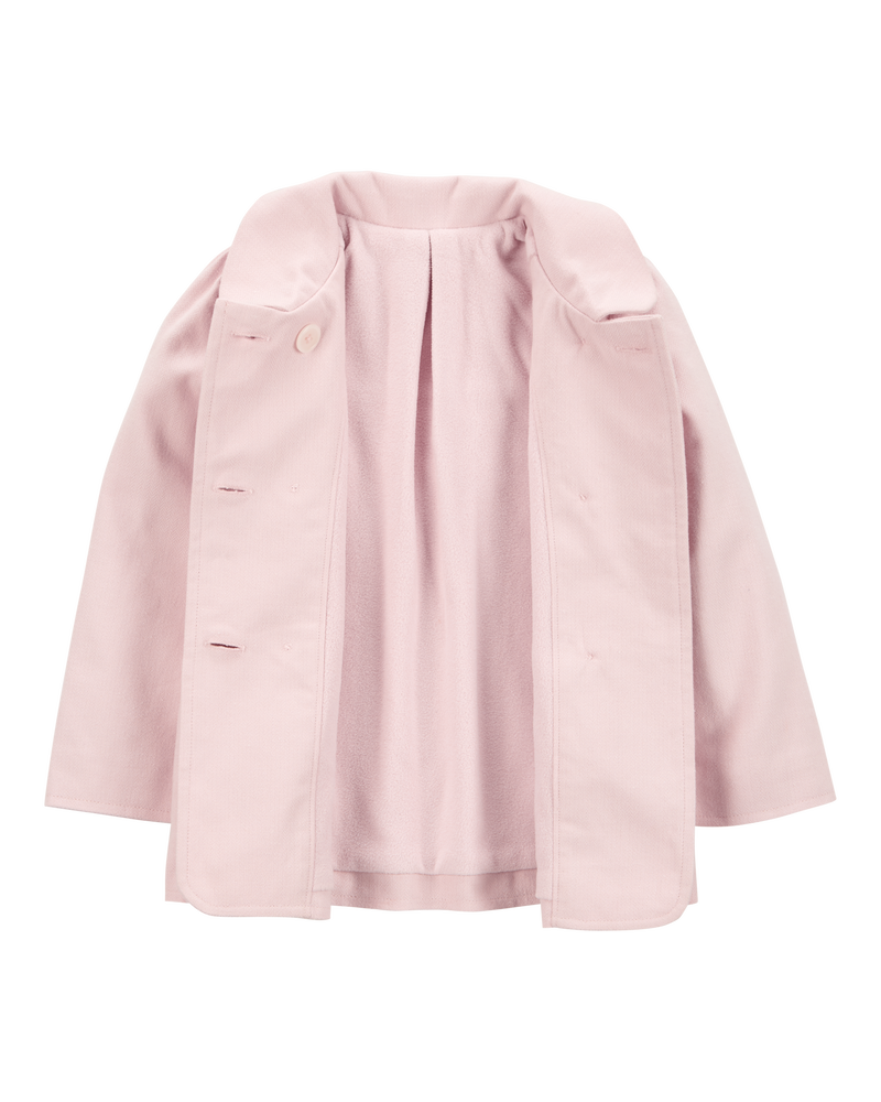 Toddler Cotton Woven Jacket - Pink, image 2 of 4 slides