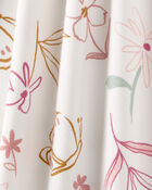 Baby Zip-Up Floral PurelySoft Sleep & Play Pajamas, image 2 of 4 slides