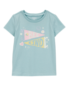 Toddler Bee Kind Short-Sleeve Graphic Tee-Green, image 1 of 3 slides