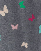 Kid 2-Piece Butterfly Sweathsirt & Fleece Leggings Set, image 7 of 7 slides