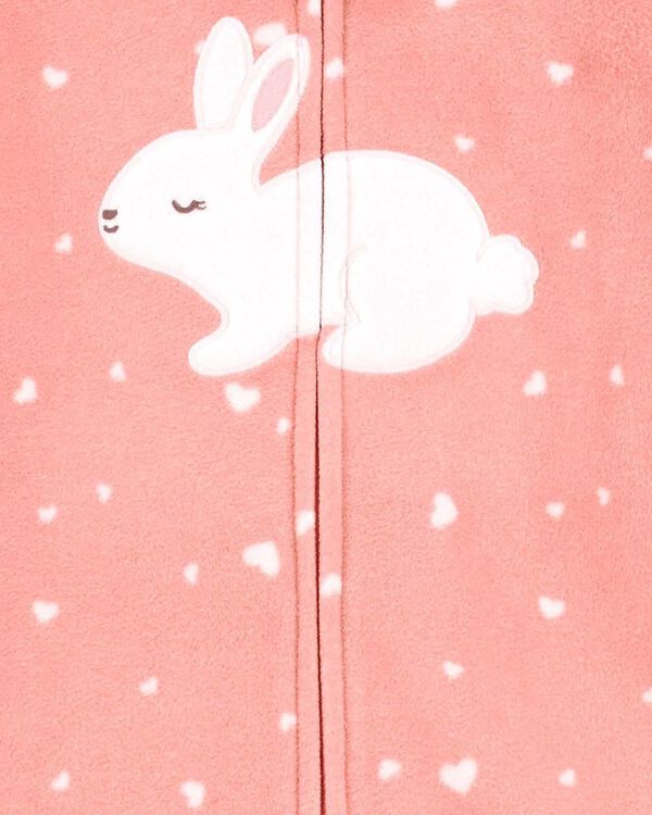 Pink Baby 2Way Zip Fleece Sleep Bag