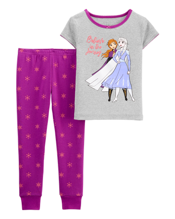 Toddler 2-Piece Frozen 100% Snug Fit Cotton Pajamas, 