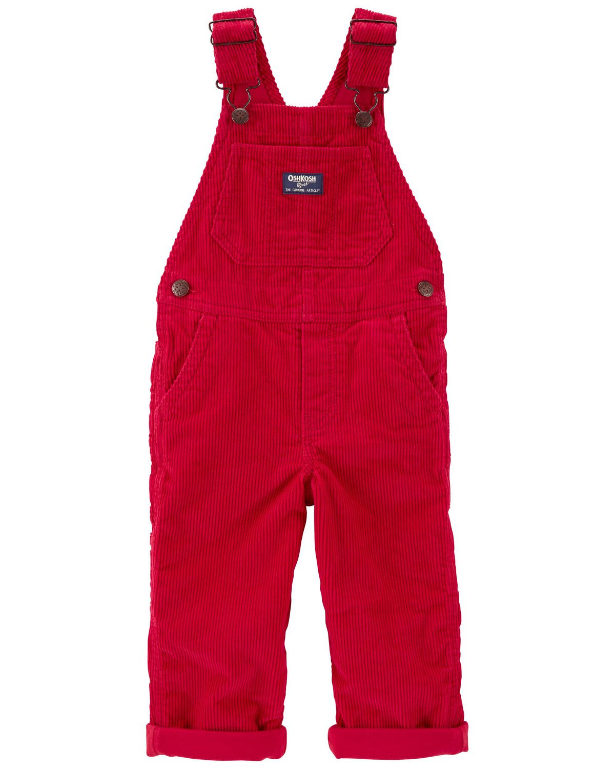 Red Toddler Soft Corduroy Overalls | carters.com