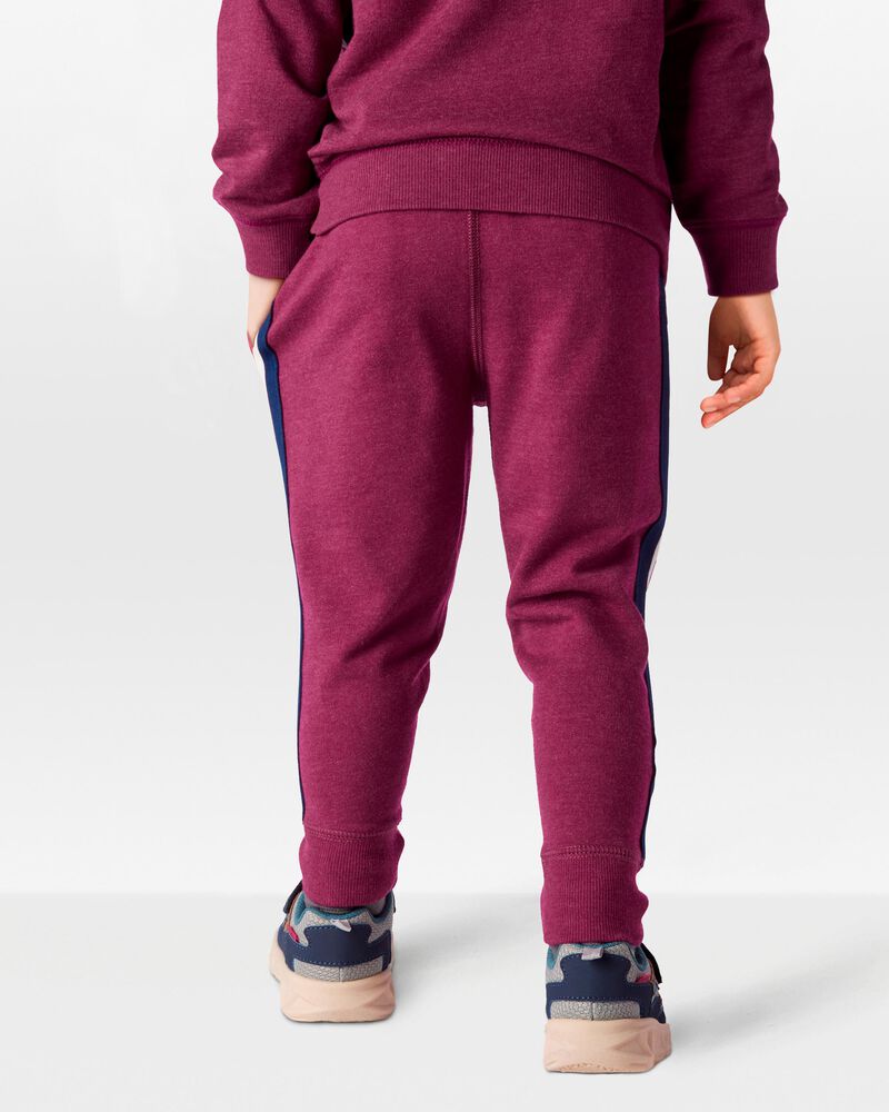 Toddler 2-Piece Zip-Up Fleece Hoodie & Pants Set, image 9 of 9 slides
