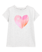 Kid Love Short-Sleeve Graphic Tee - Grey, image 1 of 3 slides