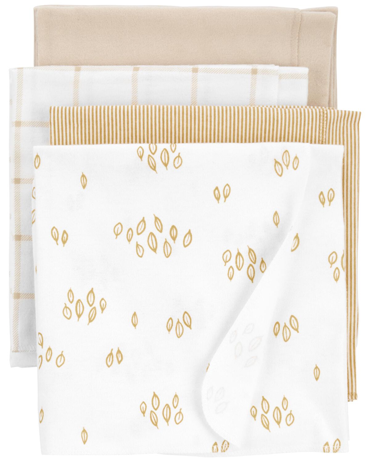 Multi Baby 4Pack Receiving Blankets