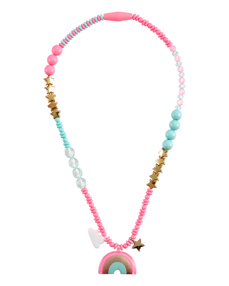 Rainbow Charm Necklace, image 1 of 1 slides