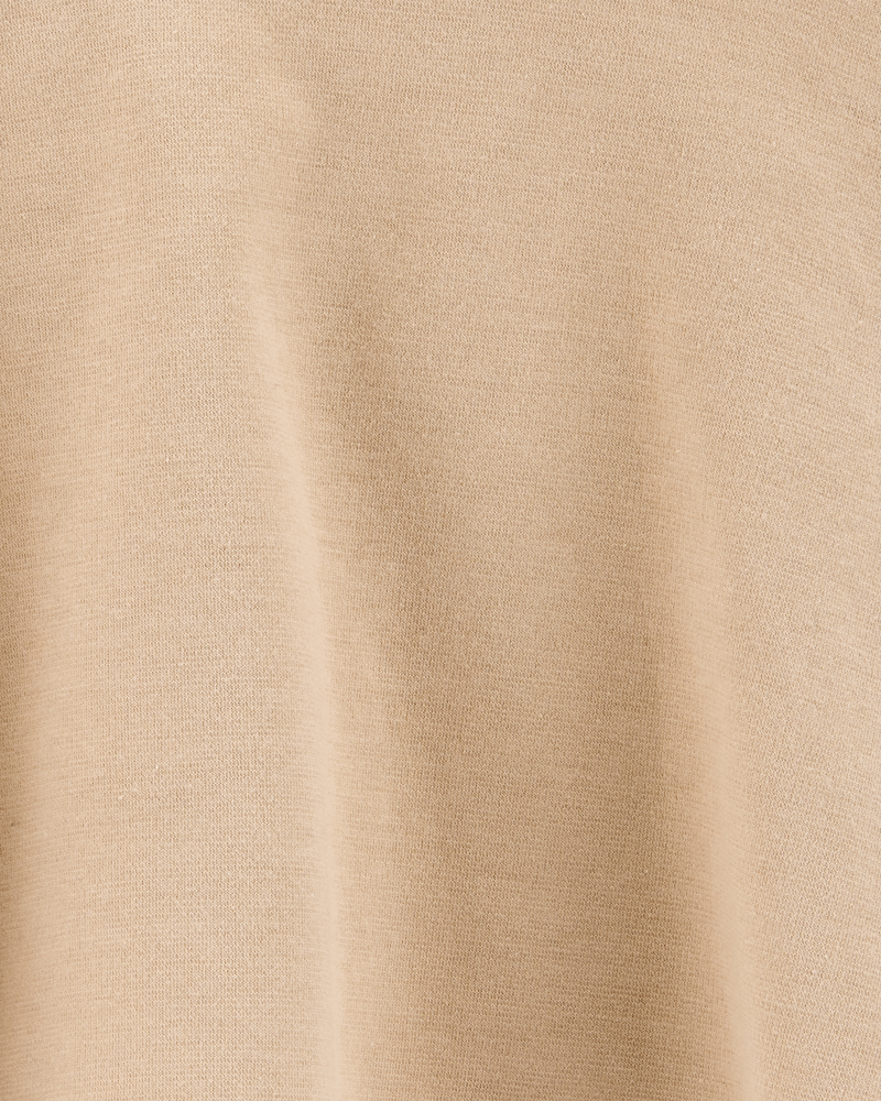 Toddler Ponte Knit Uniform Skirt - Khaki, image 3 of 4 slides