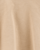 Toddler Ponte Knit Uniform Skirt - Khaki, image 3 of 4 slides