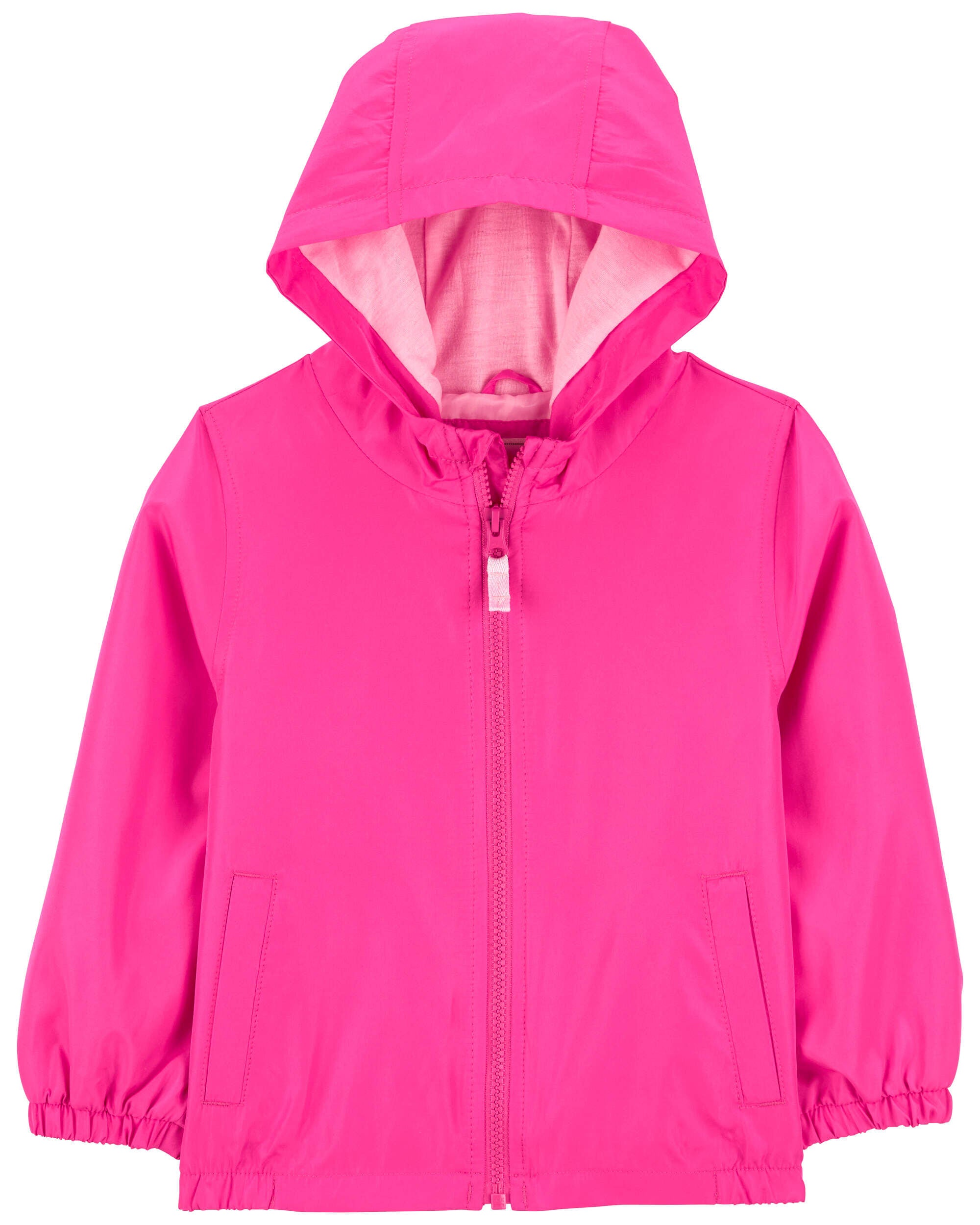 Solid Fuchsia Pink Baby Windbreaker carters