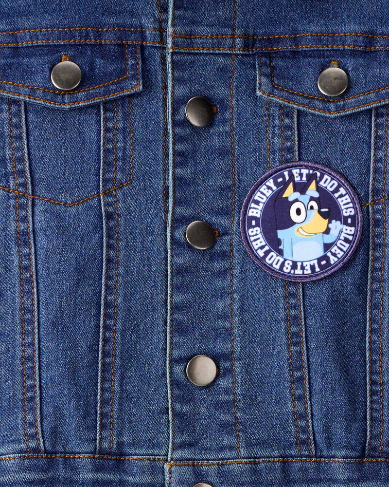 Baby Bluey Denim Jacket - Blue, image 4 of 6 slides