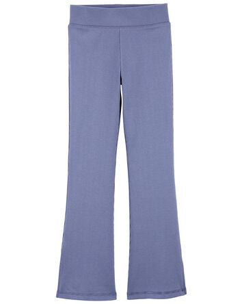 Kid 
High-Rise Ribbed Flare Pants
, 