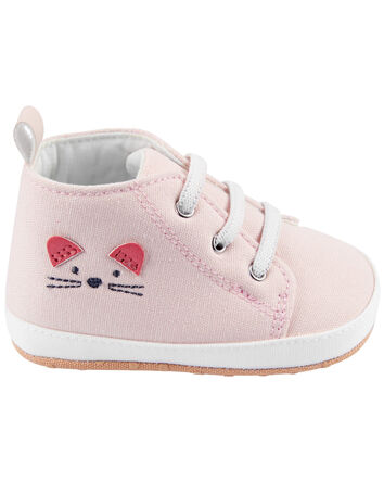 Baby Cat High Top Sneaker Baby Shoes, 