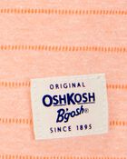 Baby Striped Textured Tank - Orange, image 2 of 3 slides