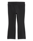 Baby Flared-Leg Fleece Pants - Black, image 1 of 4 slides