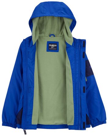 Kid Fleece Lined Colorblock Jacket, 