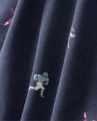 Baby Boy 2-Piece Football PurelySoft Pull-On Pants - Navy/Grey, image 3 of 7 slides