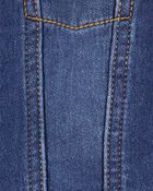 Baby Classic Knit-Like Denim Jacket, image 2 of 4 slides