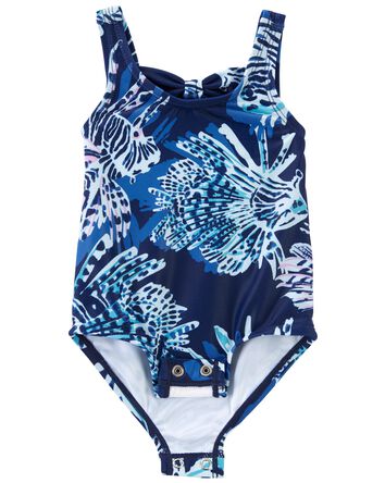 Baby 1-Piece Fish Swimsuit, 