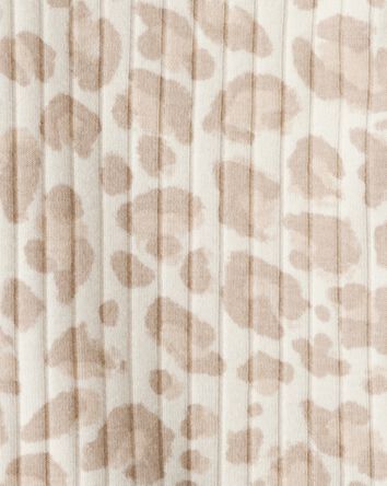 Baby Girl Leopard Long-Sleeve Top - Cream, 