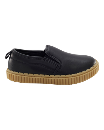Toddler Casual Slip-On Shoe - Black, 
