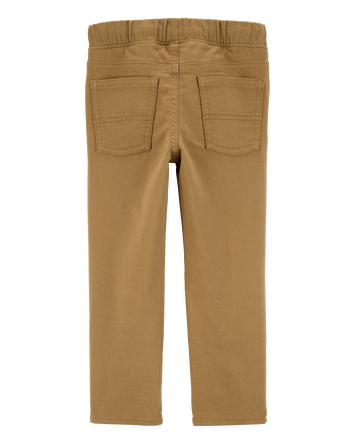 Baby Pull-On Khaki Pants, 