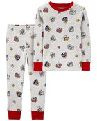 Toddler 2-Piece PAW Patrol Cotton Blend Pajamas, image 1 of 3 slides