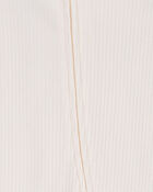 Baby 3-Pack 2-Way Zip Thermal Textured Sleep & Play Pajamas, image 5 of 7 slides