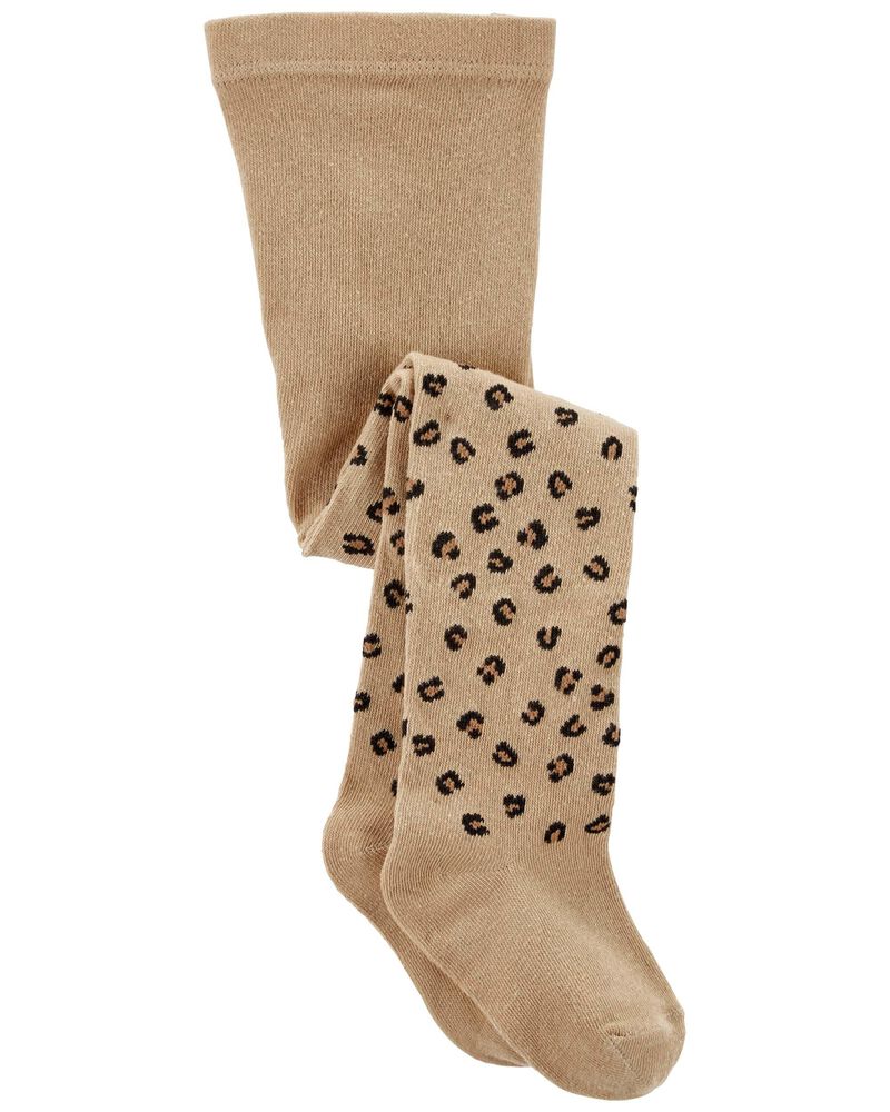 Toddler Leopard Tights, image 1 of 2 slides