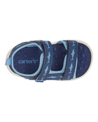 Baby Every Step® First Walker Shark Sandals - Blue, image 4 of 7 slides