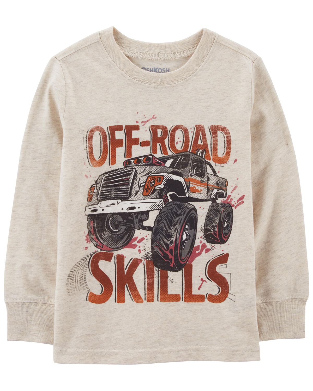 Oatmeal Toddler OshKosh Originals Graphic Tee