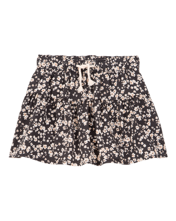 Toddler Floral Drawstring Skirt, 
