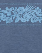 Kid Tropical Print Tank - Blue, image 2 of 3 slides