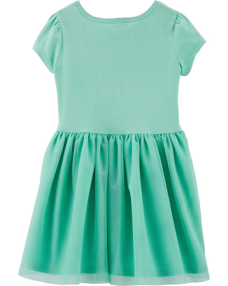 Baby Tutu Jersey Dress, image 2 of 4 slides