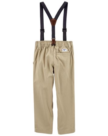 The Favorite: Khaki Suspenders, 