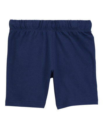 Boys Pull-On French Terry Shorts - Navy, 