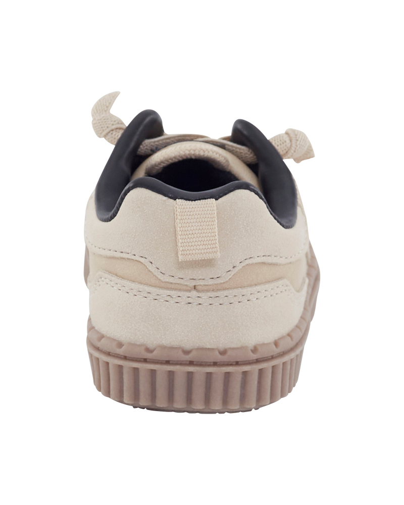 Toddler Casual Sneakers -Beige, image 3 of 7 slides