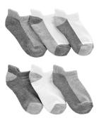 Kid 6-Pack No-Show Socks, image 1 of 2 slides