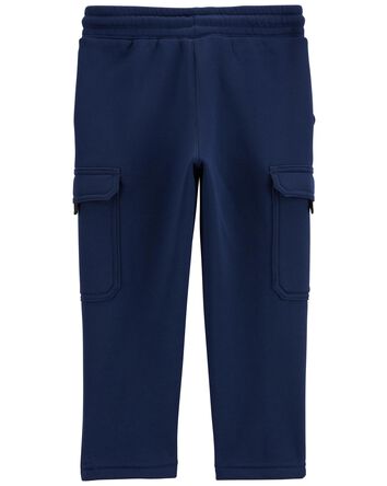 Solid Fleece Pants - Navy, 