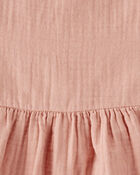 Toddler Organic Cotton Gauze Pocket Dress
, image 3 of 5 slides