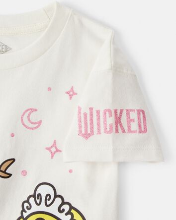 Toddler Girl Wicked Short-Sleeve Graphic Tee - Cream, 