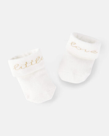 Baby 2-Pack Chick Booties  , 