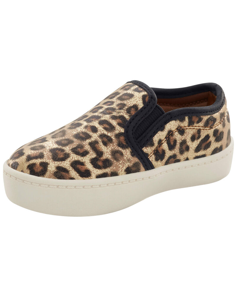 Toddler Leopard Slip-On Shoes, image 6 of 7 slides