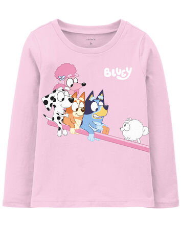 Toddler Bluey Tee - Pink, 