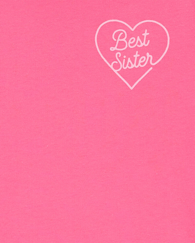 Toddler Best Sister Graphic Tee, image 2 of 3 slides