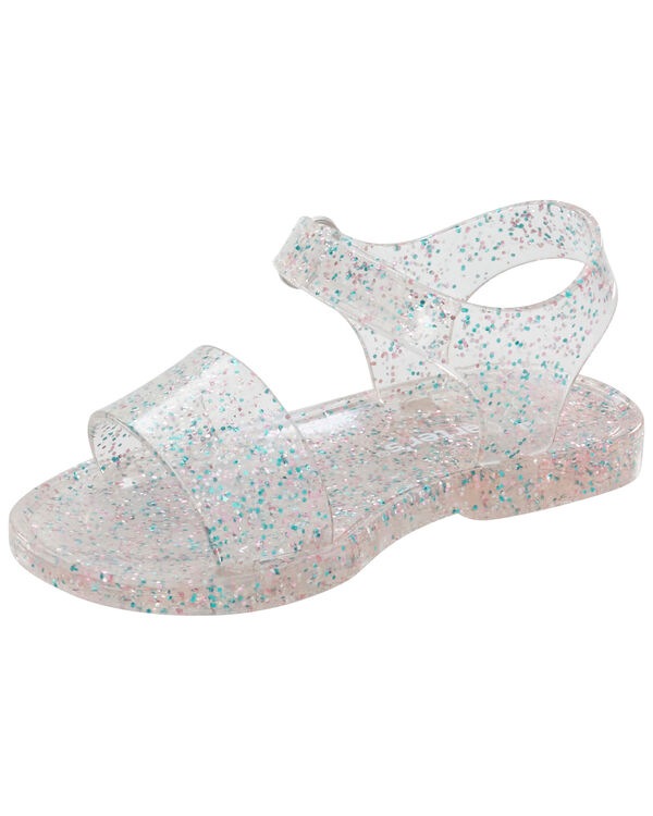 Toddler Glitter Jelly Sandals