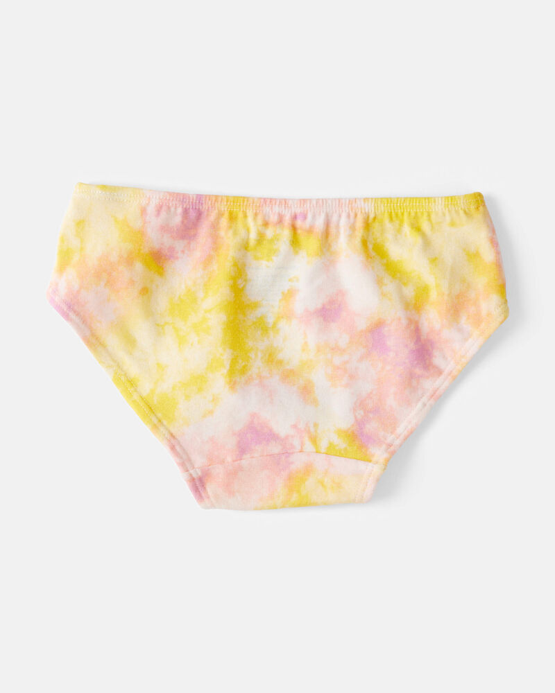 Toddler 7-Pack Tie-Dye Hipster Stretch Cotton Undies, image 2 of 4 slides