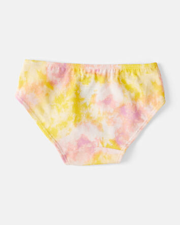Toddler 7-Pack Tie-Dye Hipster Stretch Cotton Undies, 